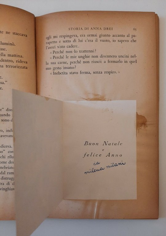 MILENA MILANI STORIA DI ANNA DREI MONDADORI LA MEDUSA 1947 …