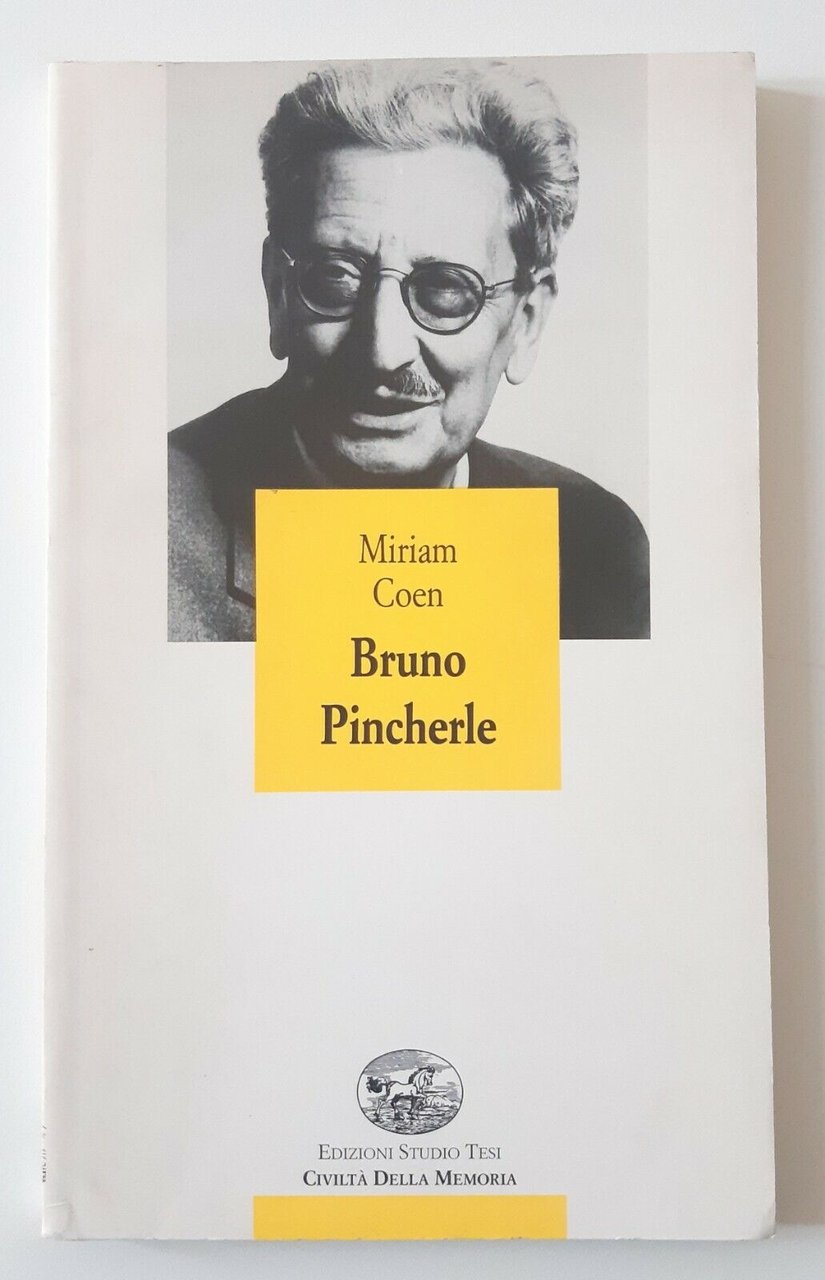 MIRIAM COEN BRUNO PINCHERLE ED.STUDIO TESI 1995