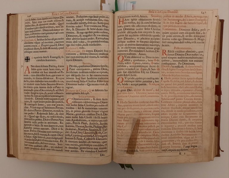 MISSALE ROMANUM EX DECRETO SACROSANCTI CONCILIJ TRI. APUD CIERAS 1654