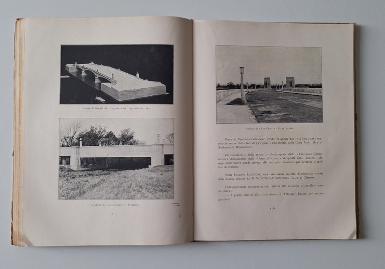 MOSTRA INTERNAZIONALE DELLA STRADA MILANO SETTEMBRE 1926 BESTETTI TUMINELLI