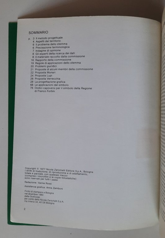 NOORDA SAMBONET TOVAGLIA RICERCA PROGETTAZIONE DI UN SIMBOLO MUNARI 1980 | Immagine Gallery 4