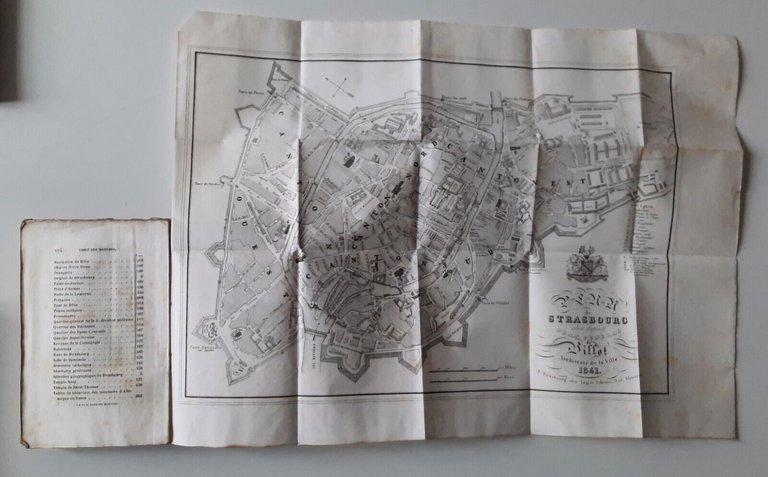 NOUVELLE DESCRIPTION DE STRASBOURG CHEZ LAGIER 1840