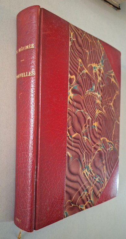 NOUVELLES DE MERIMEE' LA MOSAIQUE PARIS LIBRAIRE DE BIBLIOPHILES 1887