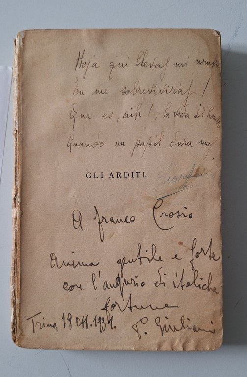 P. REGINALDO GIULIANI GLI ARDITI TREVES 1926 autografato | Immagine Gallery 3