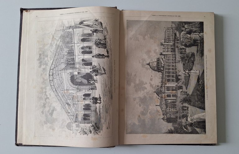 PARIGI E L'ESPOSIZIONE UNIVERSALE DEL 1889 MILANO TREVES 1890