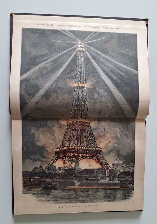 PARIGI E L'ESPOSIZIONE UNIVERSALE DEL 1889 MILANO TREVES 1890