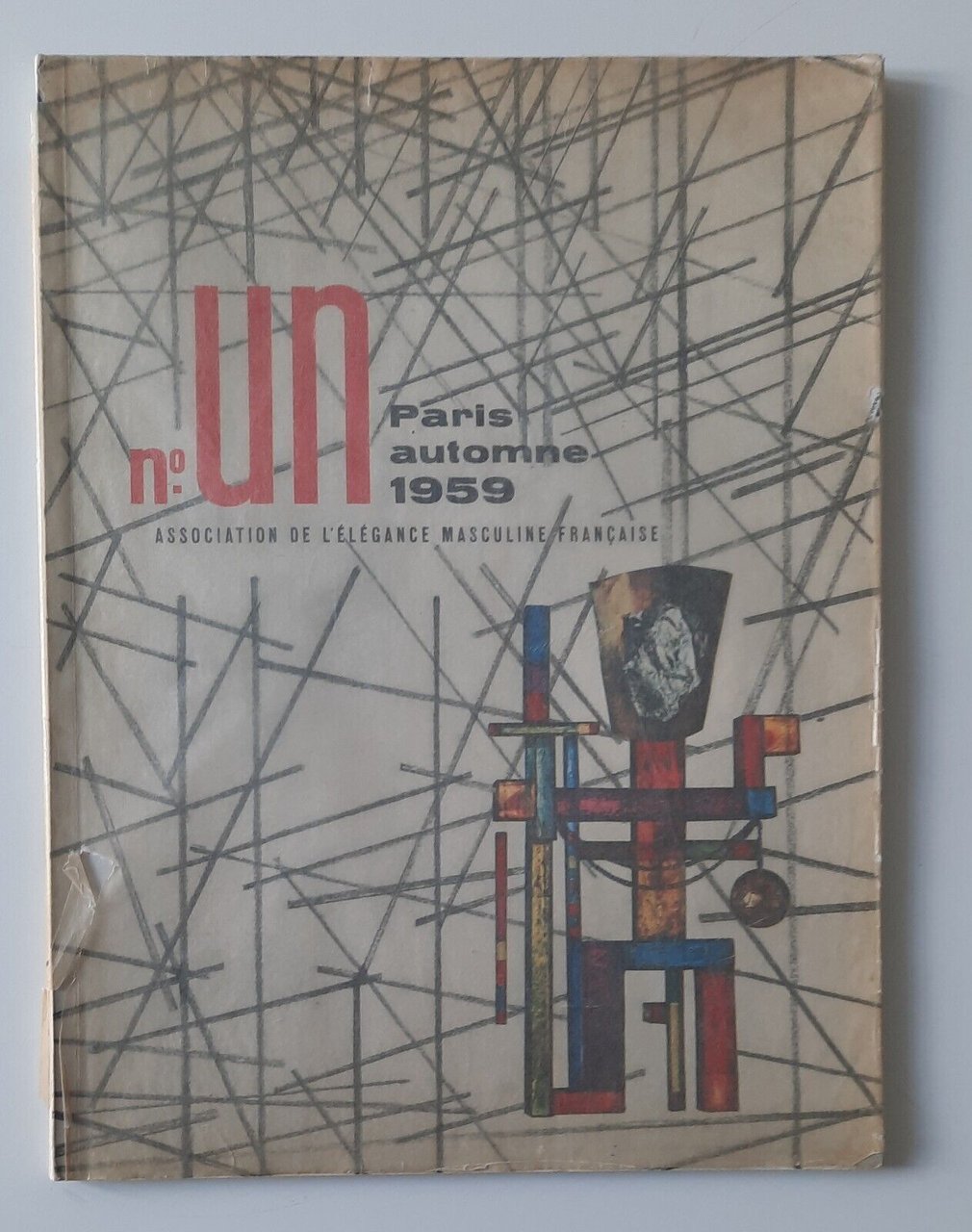 PARIS AUTOMNE 1959 ASSOCIATION DE L'ELEGANCE MASCULINE FRANCAISE