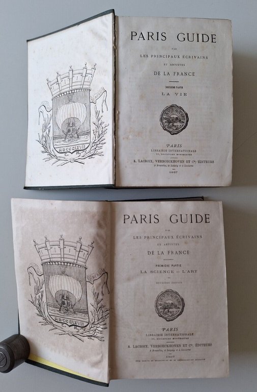 PARIS GUIDE PAR LES PRINCIPAUX ECRIVAINS PARIS LACROIX 1867 2 …