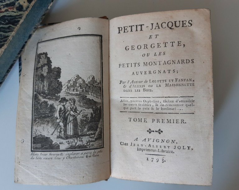 PETIT JACQUES ET GEORGETTE OU LES PETITS MONTAGNARDS AVIGNON 1793 … | Immagine Gallery 1