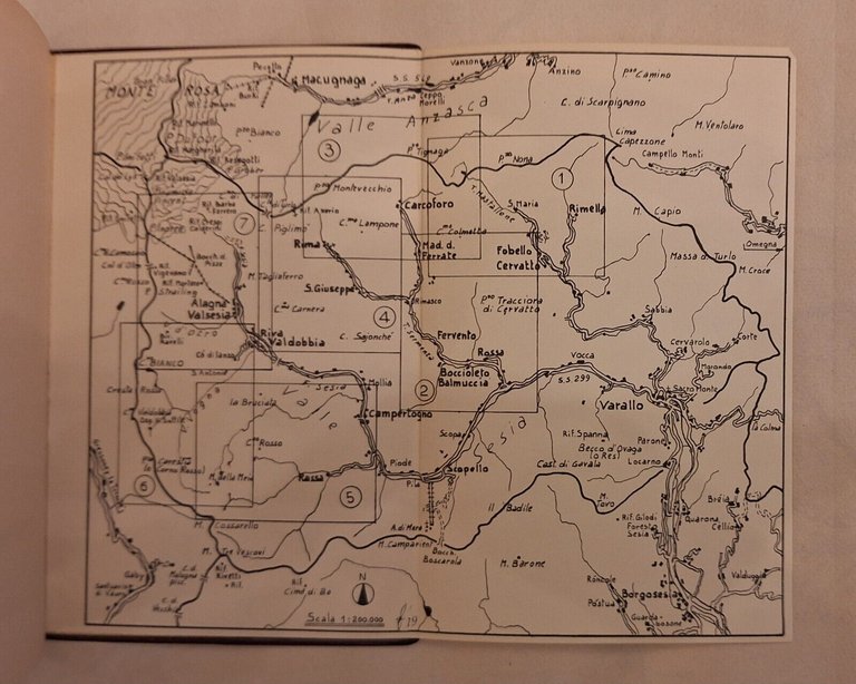 PIETRO CARLESI LA VALSESIA L'ARCIERE 1979 CENTOSENTIERI AUTOGRAFATO?