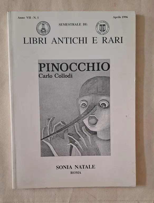 PINOCCHIO CARLO COLLODI CATALOGO LIB. SONIA NATALE 1996