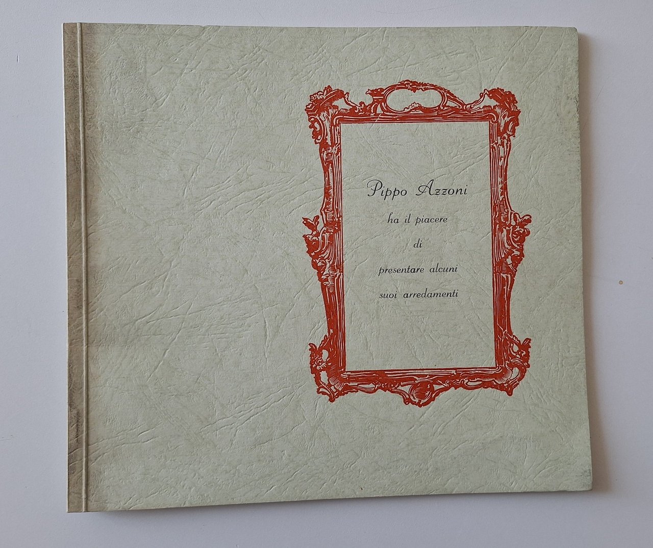 PIPPO AZZONI ARREDAMENTI MILANO CATALOGO COMMERCIALE