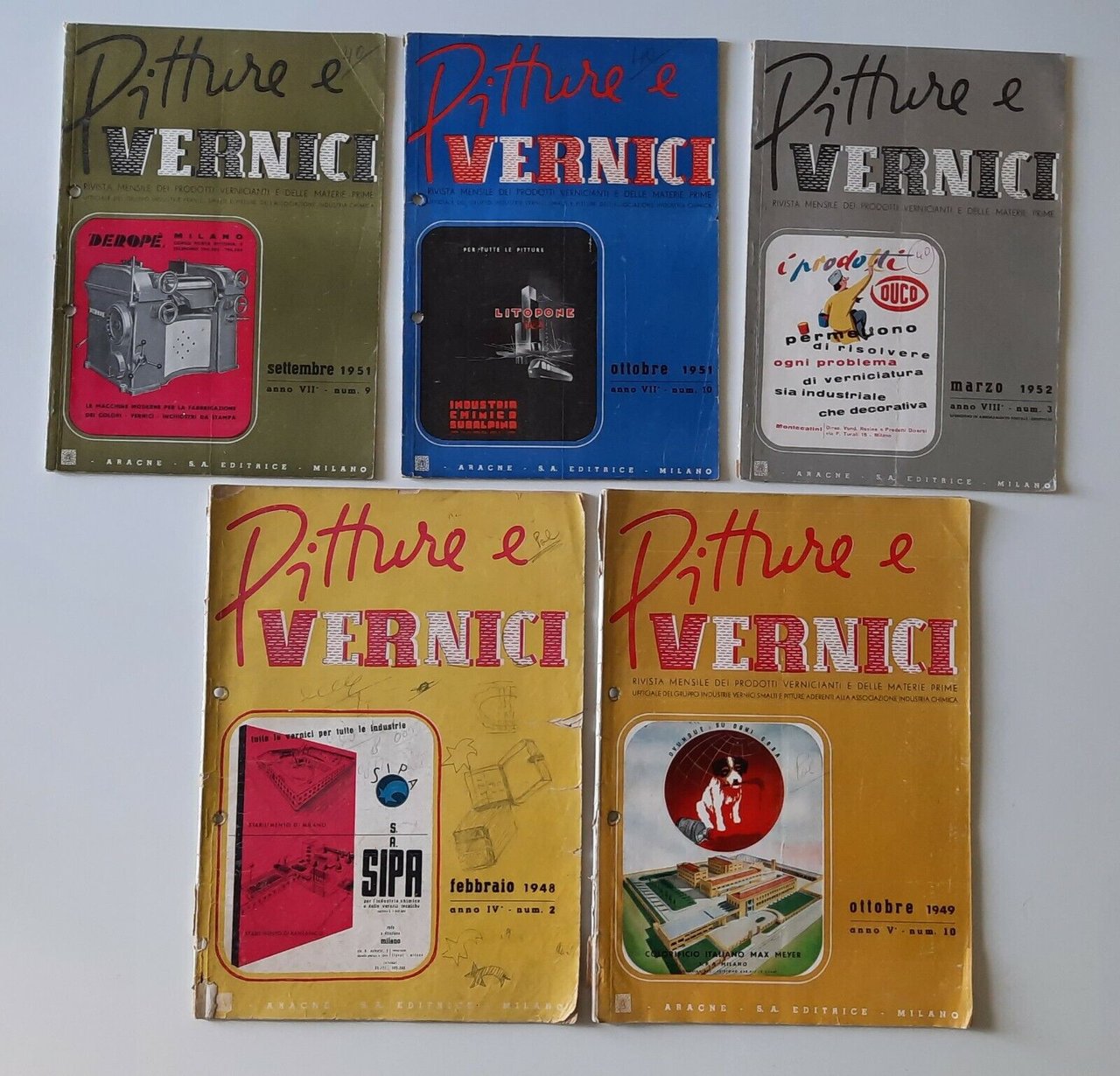 PITTURE E VERNICI RIVISTA MENSILE DEI PRODOTTI DAL 1948 AL …