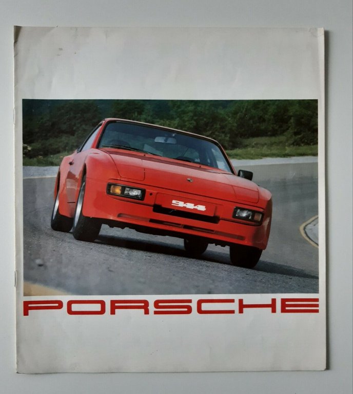 PORSCHE 924 - 924 TURBO BROCHURE