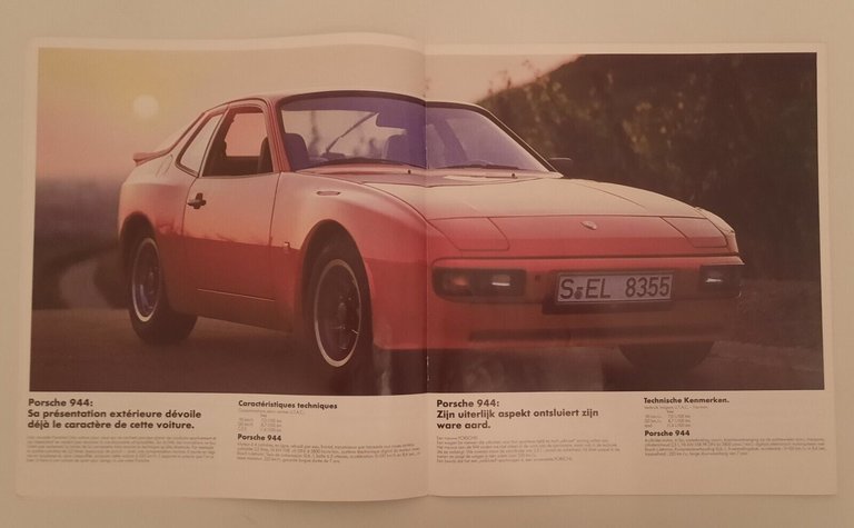 PORSCHE 924 - 924 TURBO BROCHURE