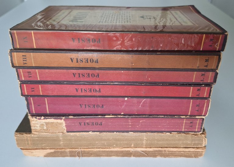 QUADERNI INTERNAZIONALI POESIA ALL'INSEGNA DELLA MEDUSA VOL. 1-2-3/4-5-6-7-8-9