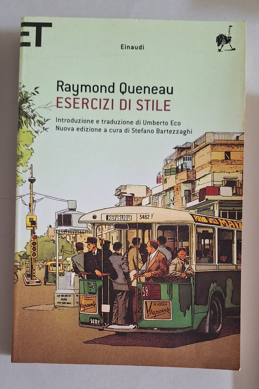RAYMOND QUENEAU ESERCIZI DI STILE EINAUDI 2008