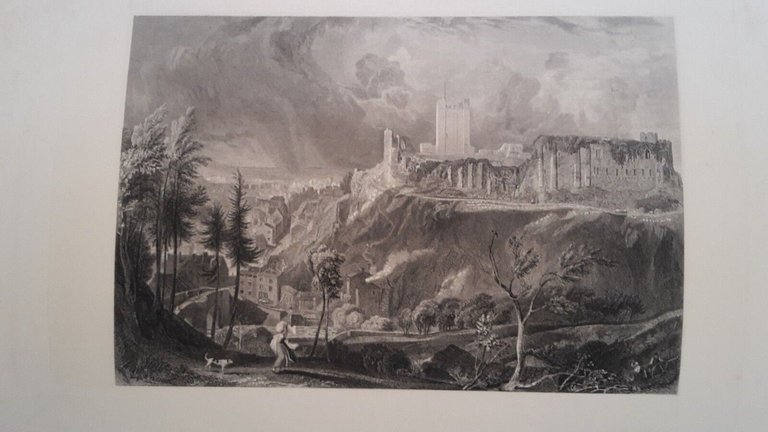 RICHMONDSHIRE AFTER DRAWNINGS BY J.M.W.TURNER ENGRAVED BY ARCHER PYE 1891