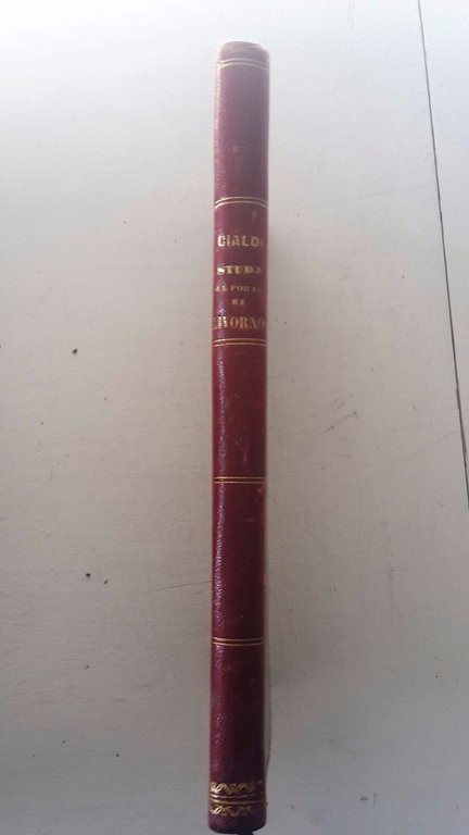 RISULTATI SUL PORTO DI LIVORNO STAMPERIA GRANDUCALE FIRENZE 1853