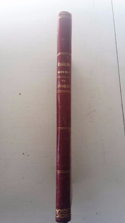 RISULTATI SUL PORTO DI LIVORNO STAMPERIA GRANDUCALE FIRENZE 1853