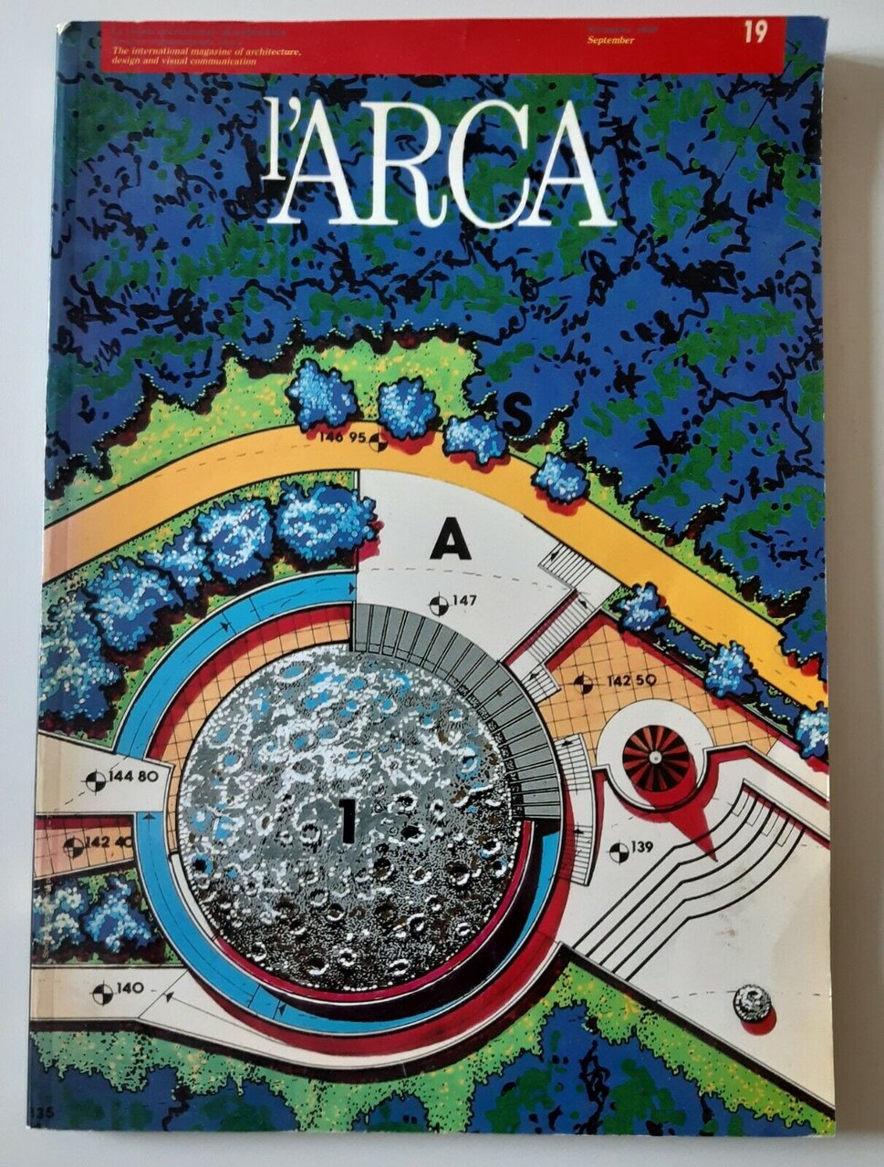 RIVISTA ARCHITETTURA L'ARCA SETTEMBRE 1988