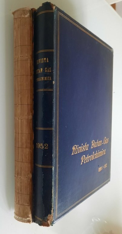 RIVISTA BUTAN - GAS PETTROLCHIMICA ANNO 1° 1952 / 3° …