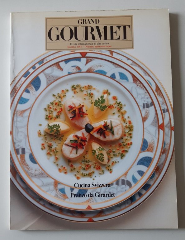 RIVISTA INTERNAZIONALE GRAND GOURMET SCOMPLETA 1986-1996