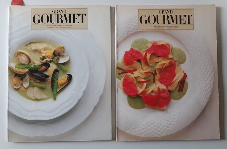 RIVISTA INTERNAZIONALE GRAND GOURMET SCOMPLETA 1986-1996