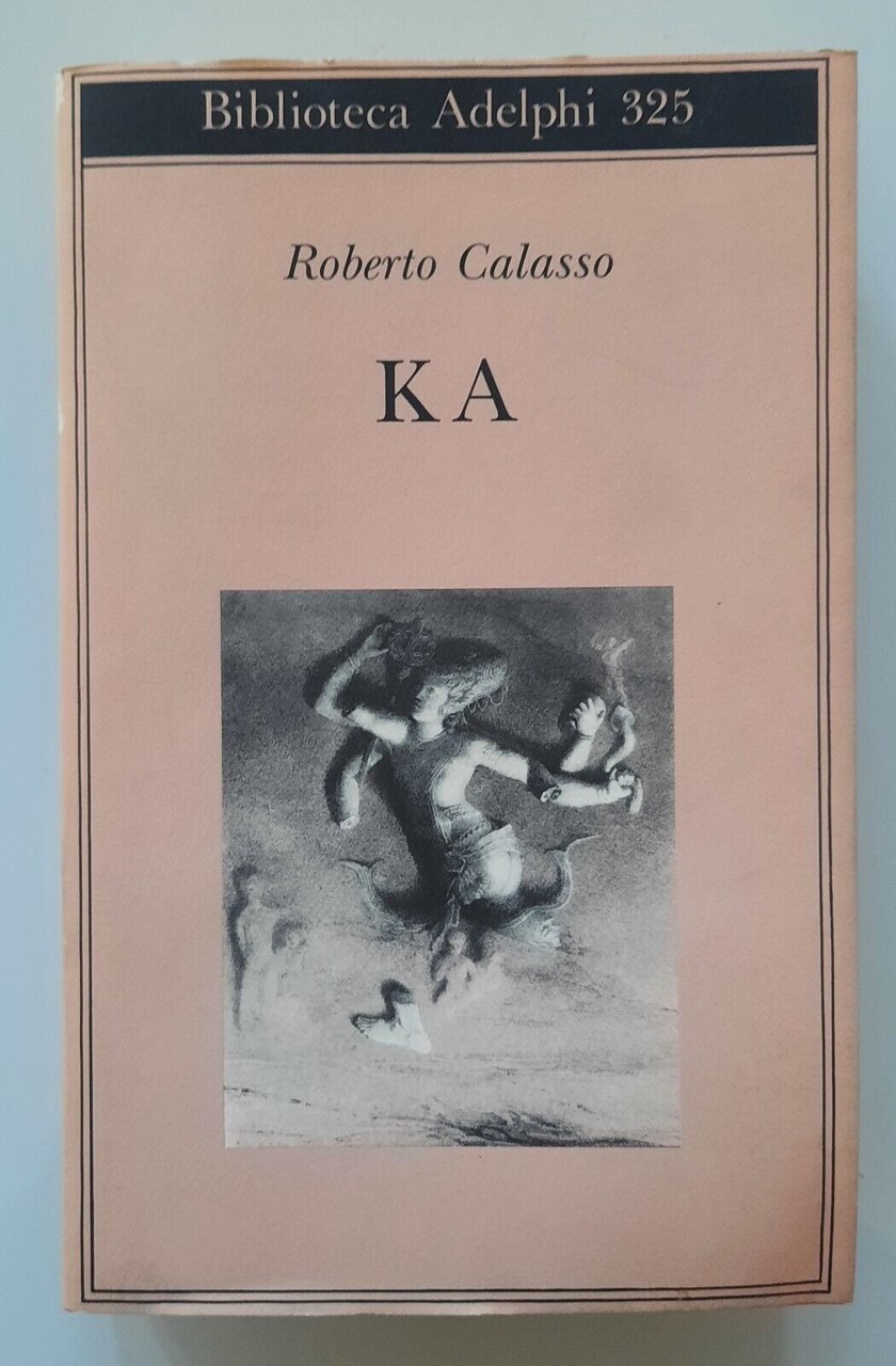 ROBERTO CALASSO KA ADELPHI BIBLIOTECA 1996 AUTOGRAFATO