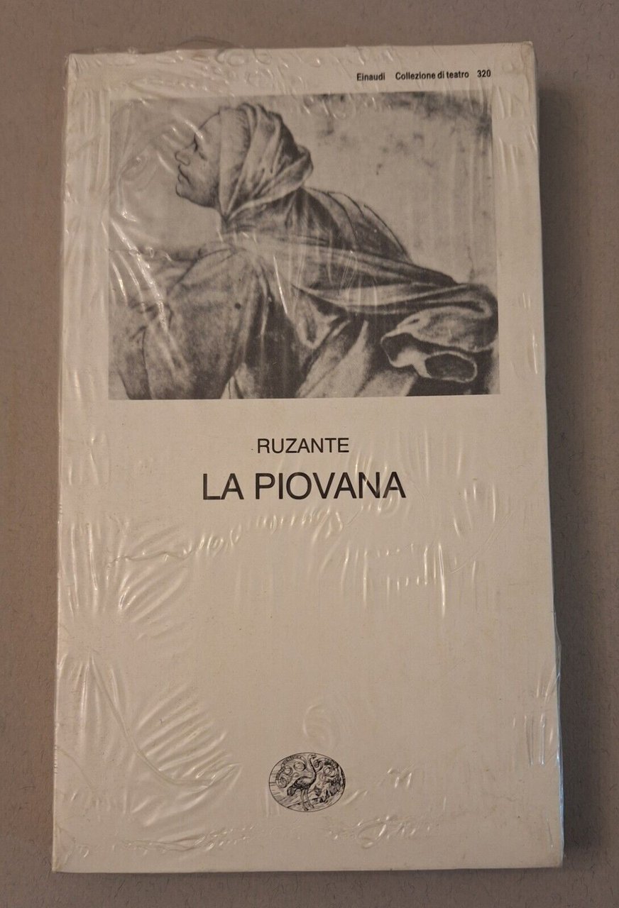 RUZANTE LA PIOVANA EINAUDI SIGILLATO