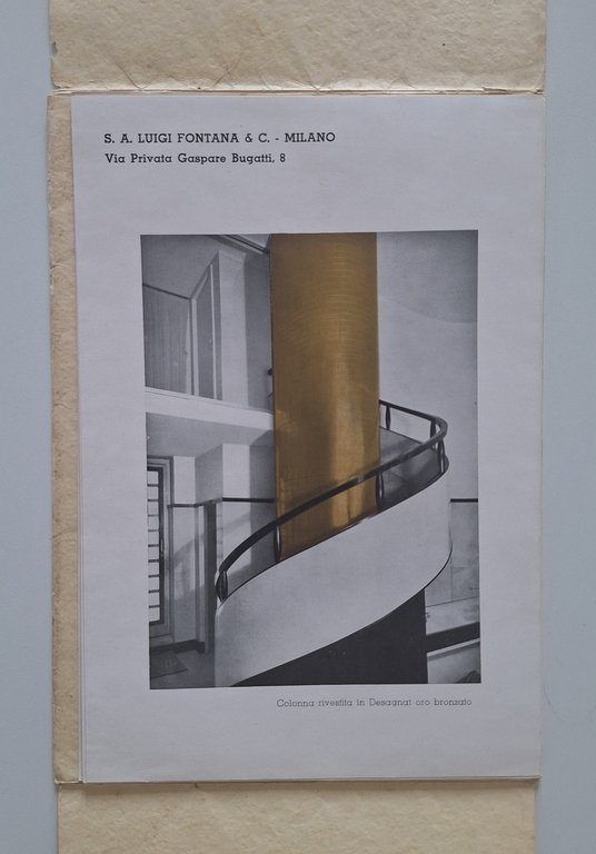 S.A. LUIGI FONTANA & C. MILANO CATALOGO REPARTO RIVESTIMENTI | Immagine Gallery 2