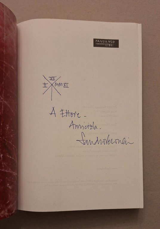 SANDRO VERONESI XY FANDANGO 2010 AUTOGRAFATO