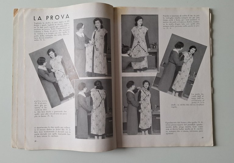 SINGER METODO PRATICO PER TAGLIARE BIANCHERIA DA SIGNORA 1938