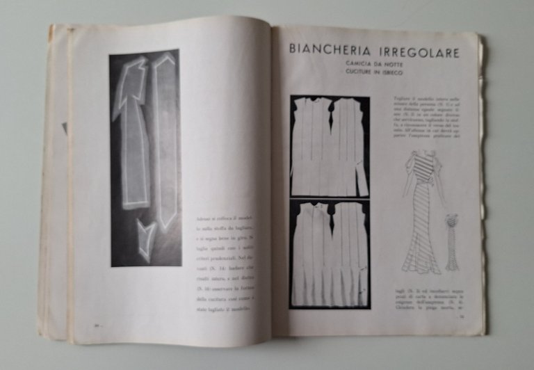 SINGER METODO PRATICO PER TAGLIARE BIANCHERIA DA SIGNORA 1938