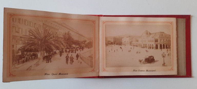 SOUVENIR DE NICE MONACO & MONTECARLO ALBUM FOTOGRAFIE A LEPORELLO …