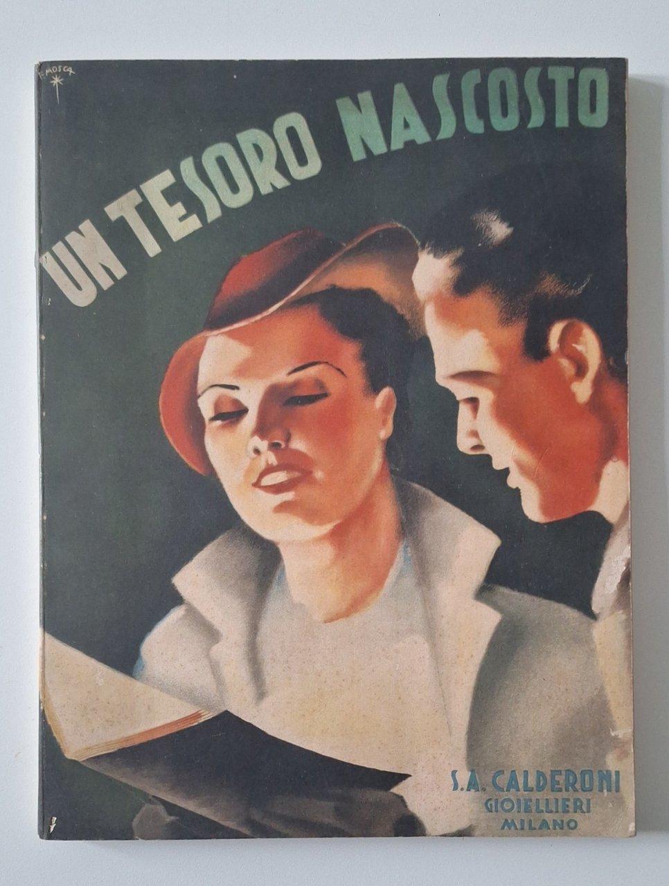 UN TESORO NASCOSTO S.A. CALDERONI GIOIELLIERI MILANO CATALOGO 1935-36 | Immagine principale