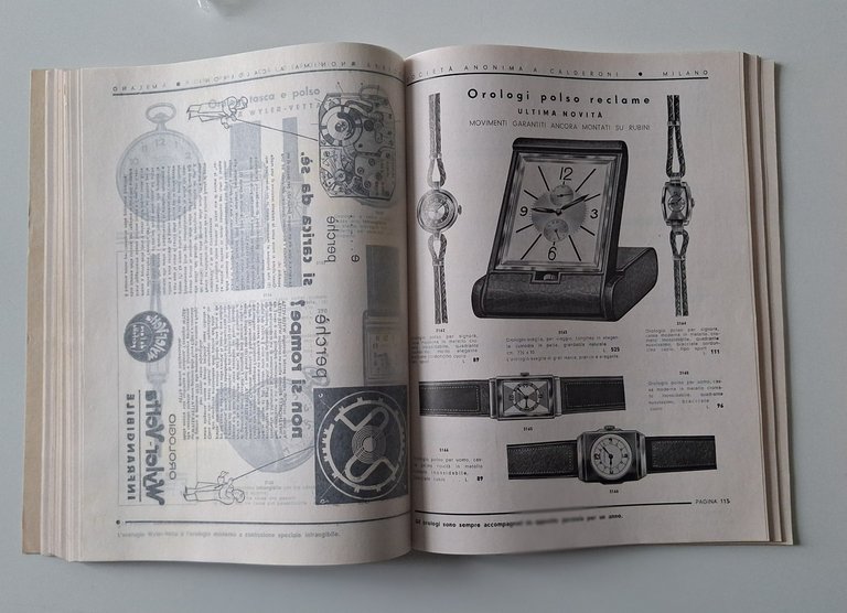 UN TESORO NASCOSTO S.A. CALDERONI GIOIELLIERI MILANO CATALOGO 1935-36 | Immagine Gallery 2