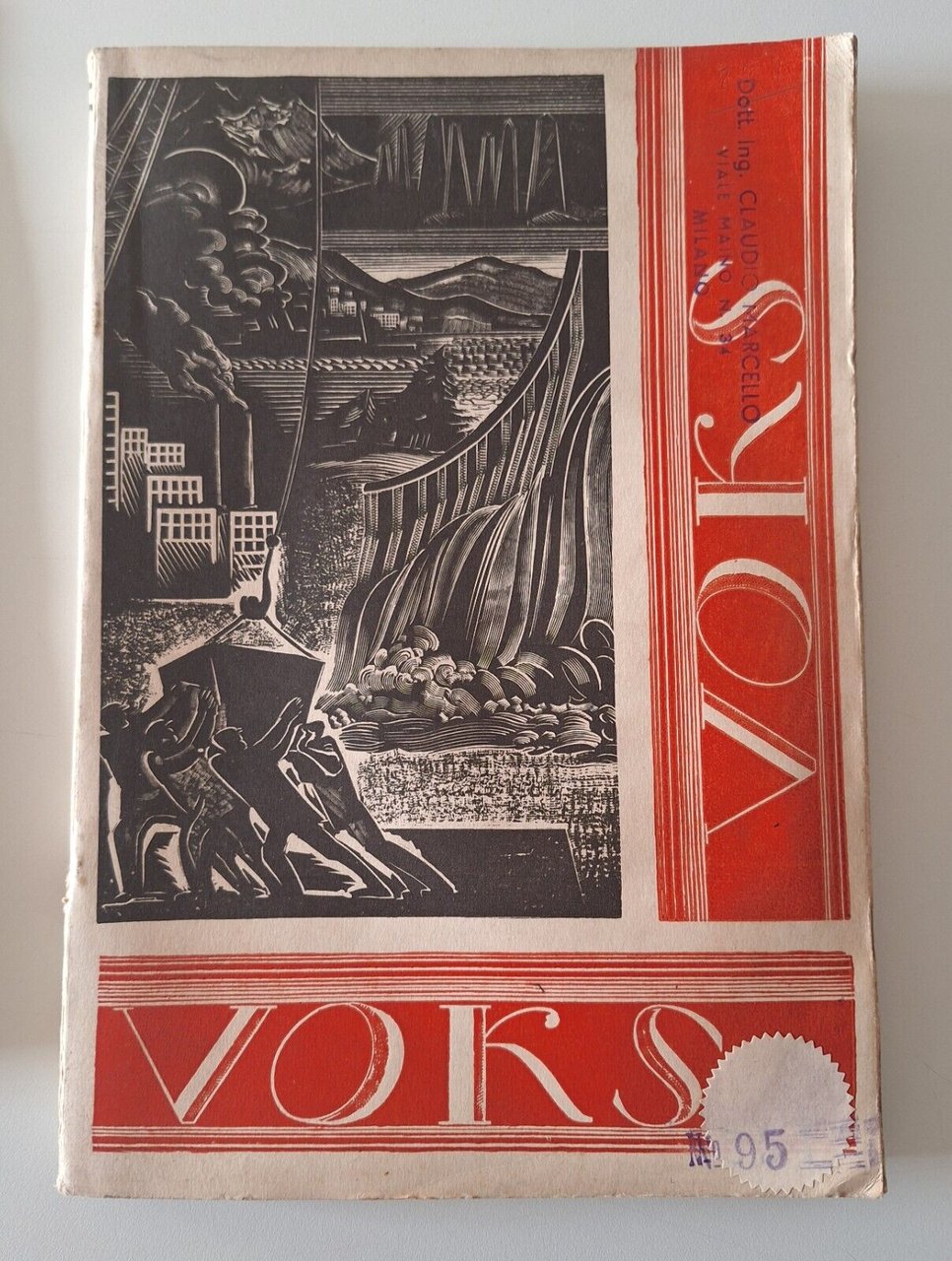 VOKS ORGANE SOCIETE' POUR RELATIONS CULTURELLES ENTRE L'URRS 1932 VOL. …