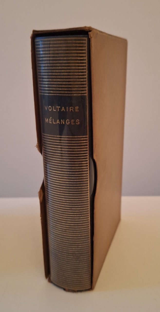 VOLTAIRE MELANGES BIBLIOTHEQUE DE LA PLEIADE 1961 | Immagine principale