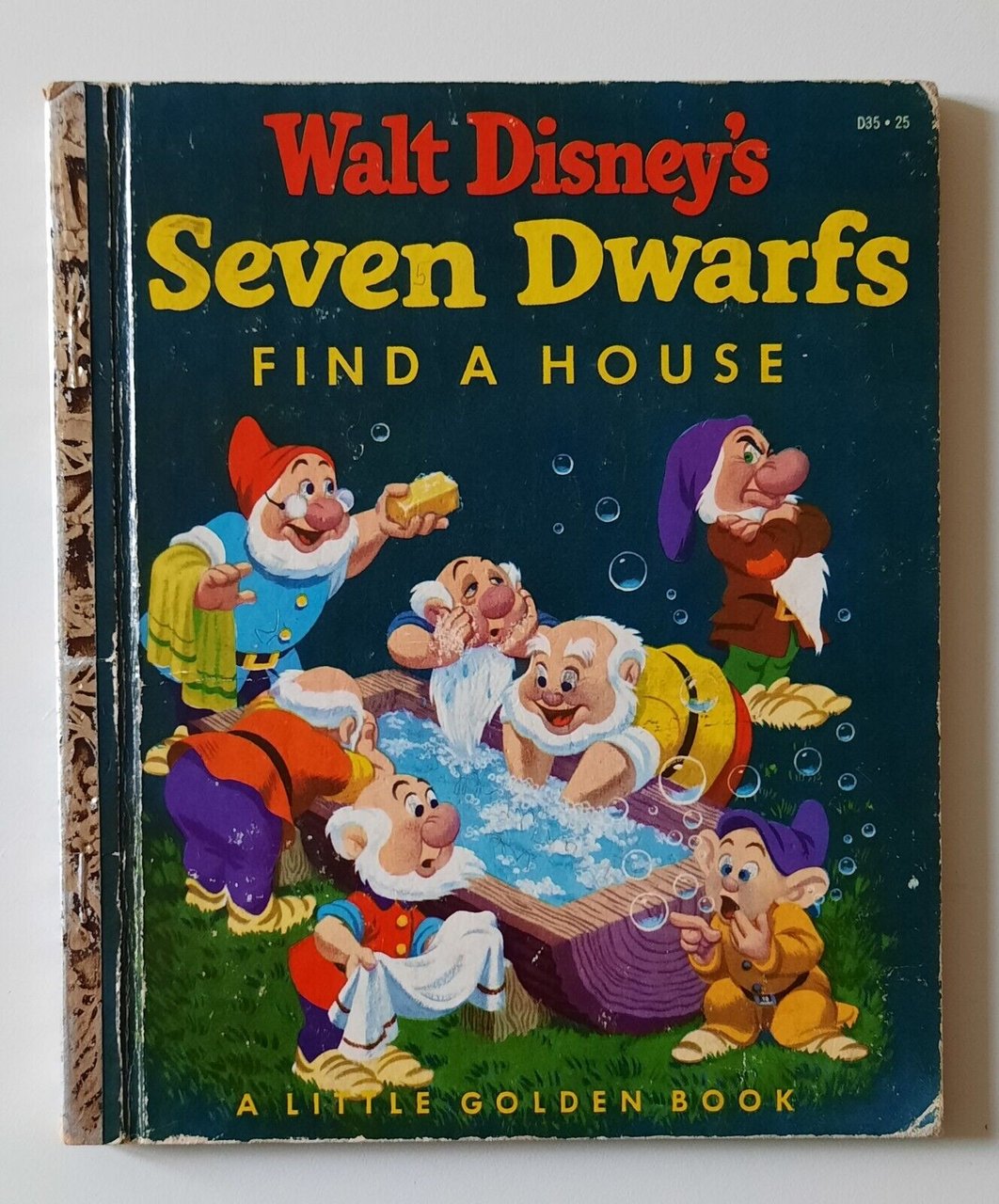 WALT DISNEY'S SEVEN DWARFS FIND A HOUSE A LITTLE GOLDEN …