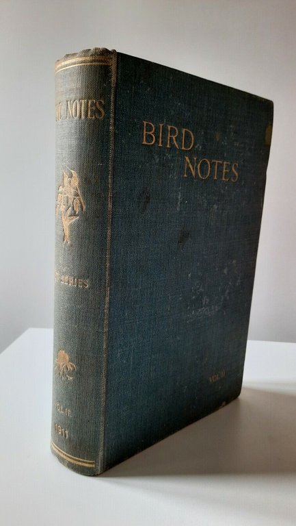 WESLEY T. PAGE BIRD NOTES VOL. 2 J.H. HENSTOCK 1911