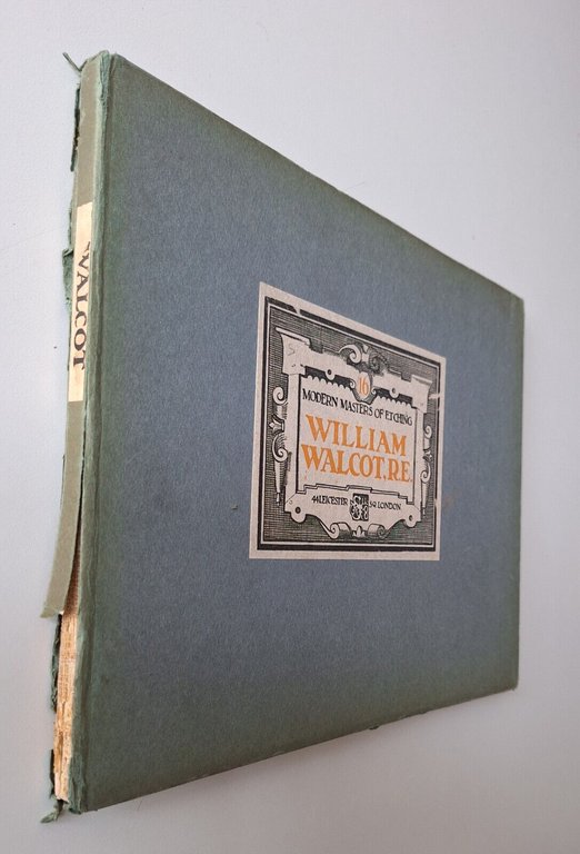WILLIAM WALCOTT MODERN MASTER OF ETCHING THE STUDIO 1927