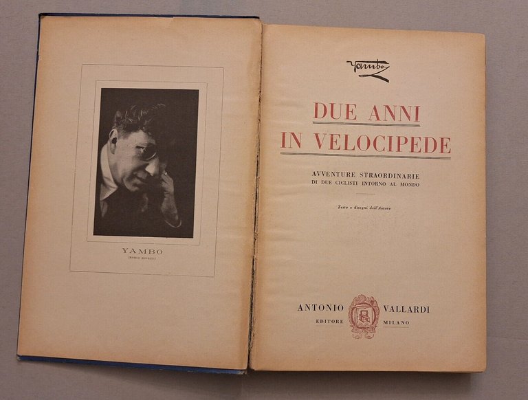 YAMBO DUE ANNI IN VELOCIPEDE VALLARDI ED. 1929