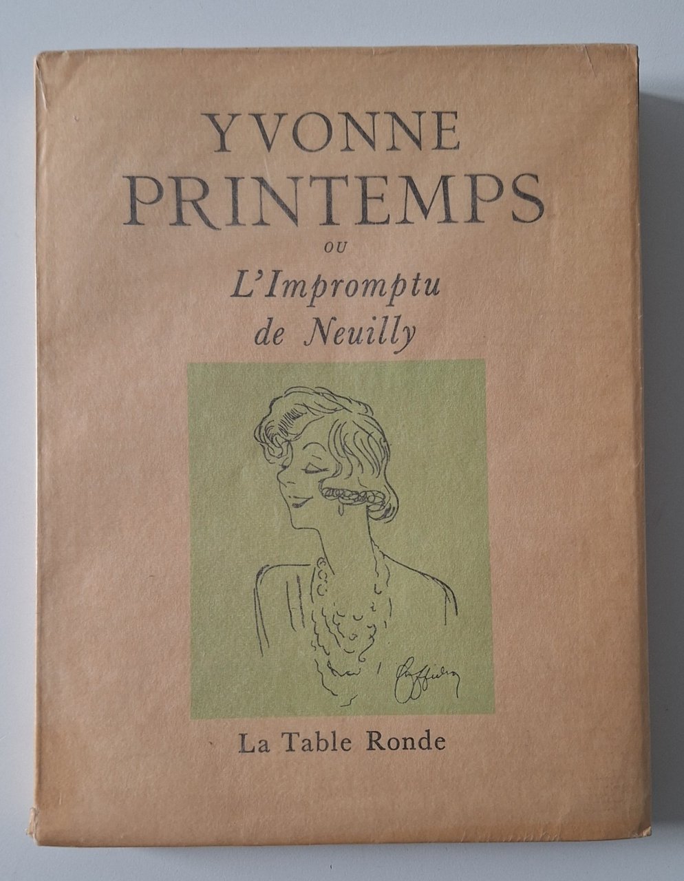YVONNE PRINTEMPS OU L'IMPROMPTU DE NEUILLY LA TABLE ROTONDE 1953 | Immagine principale