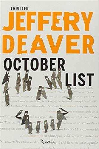 October List - J. Deaver - Rizzoli