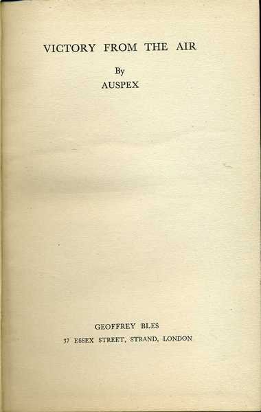 Victory from the Air