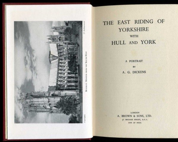 The East Riding of Yorkshire with Hull and York