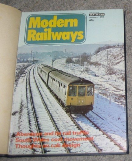 Modern Railways Bound Volume Jan 1978 - Aug 1978