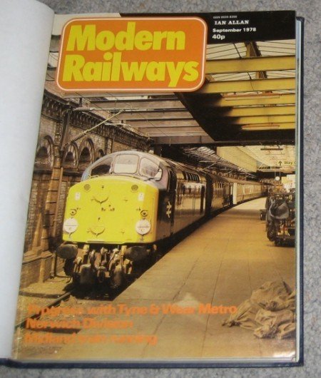 Modern Railways Bound Volume Sept 1978 - Apr 1979