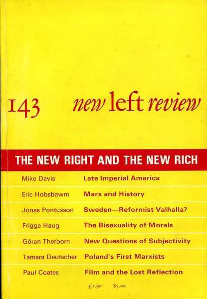 New Left Review 143 : Spain - the New Right …